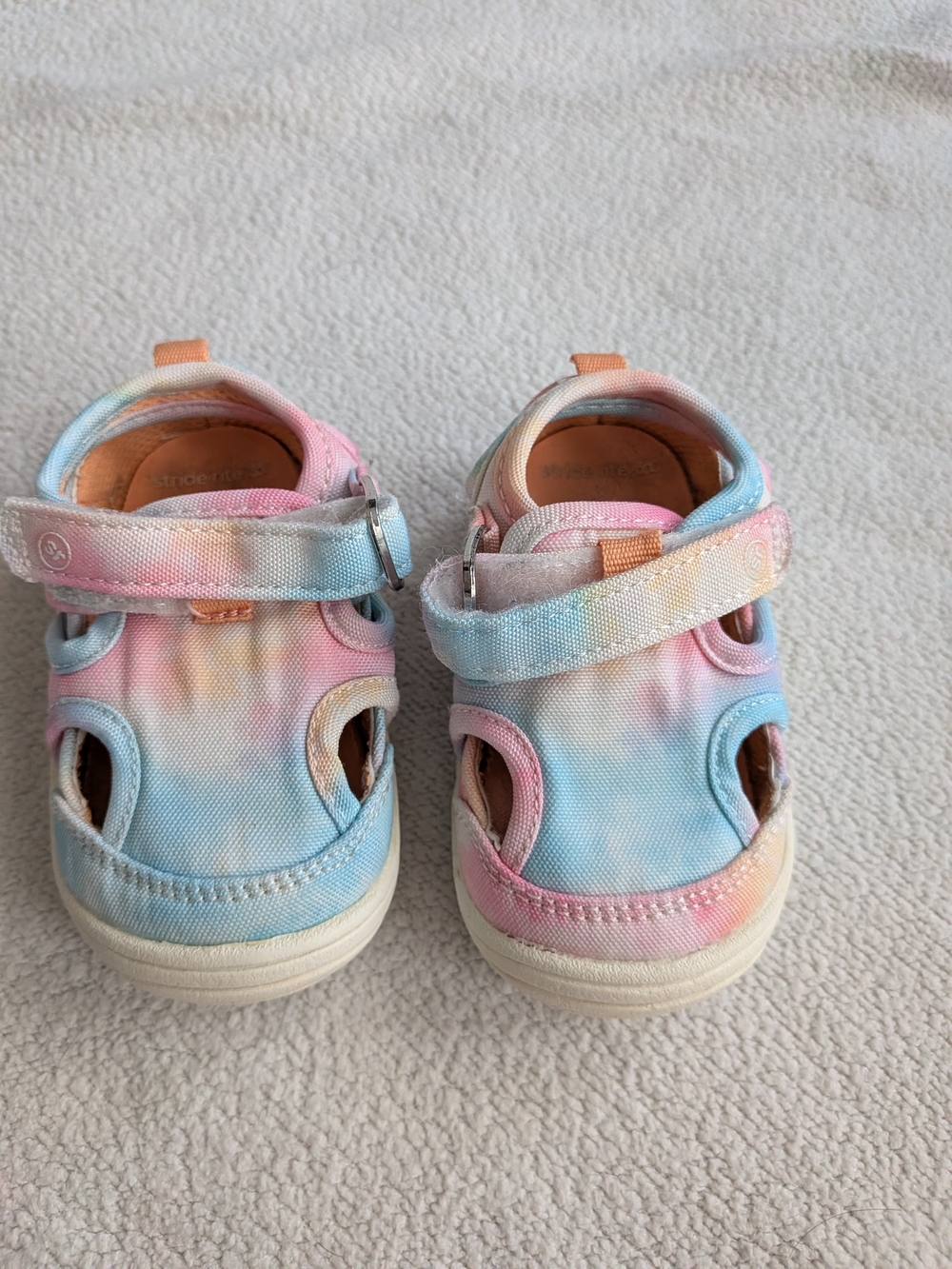 StrideRite + RuffleButts Tie-dye Water Shoes 4M